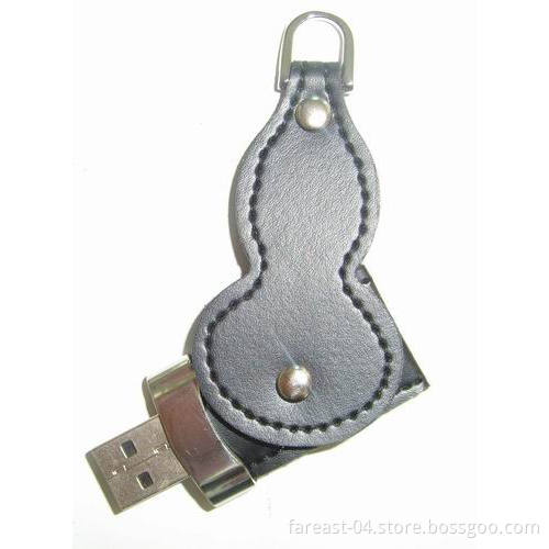Gourd USB Driver Leather Swivel USB Flash Drive